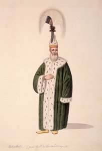 Maestro de la Sopa, período otomano, tercer cuarto del siglo XVIII de Turkish School