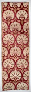 Panel textil con patrón de claveles de Turkish School