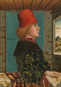 Retrato de un hombre de Tyrolean 15th Century