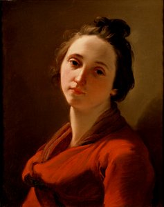 Cabeza de una joven, 1775-1778 de Ubaldo Gandolfi