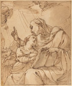 La educación de la Virgen de Ubaldo Gandolfi