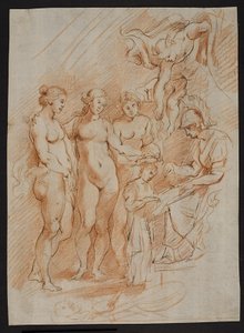 Composición de figuras, de "La historia de María de Médicis" de Ubekendt