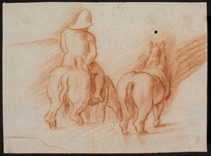 Caballos y jinete de "El hijo pródigo"