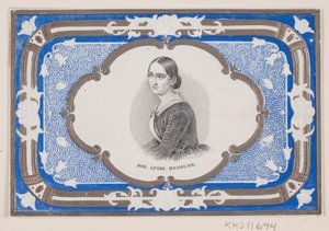 Johanne Luise Heiberg. Envoltura de chocolate