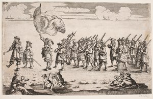 Procesión con motivo de la inauguración de la Universidad de Kiel. Tabla 2 de Ubekendt