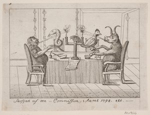La visión de una comisión en el año 1798 de Ubekendt