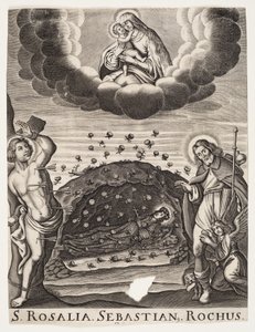 Santa Rosalía, San Sebastián y San Roque de Ubekendt