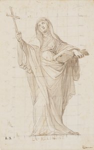 Alegoría de la religión de Ubekendt KKSgb7386