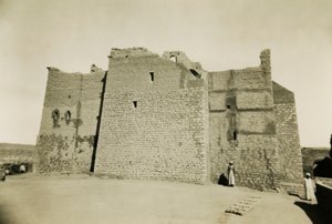 Monasterio de San Simeón, Asuán, Egipto, fotografía de Ugo Monneret de Villard