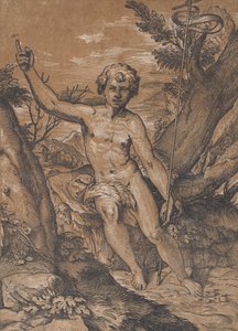 El joven San Juan Bautista en el desierto, ca. 1520-27