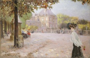 Los Jardines de Luxemburgo, París de Ulisse Caputo