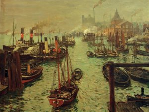 El puerto de Hamburgo de Ulrich Hubner