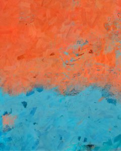 Bloques de color abstractos y vibrantes de Uma Gokhale