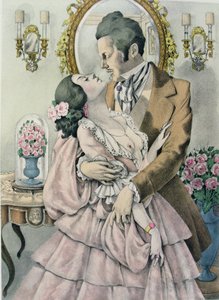 Ilustración de "Madame Bovary" de Gustave Flaubert (1821-80) publicada por Gibert Jeune