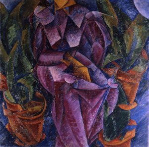 Composición espiral, 1913 de Umberto Boccioni