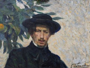 Autorretrato de Umberto Boccioni