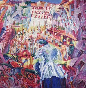 La calle entra en la casa, 1911