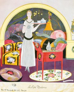 Estilo moderno de Umberto Brunelleschi
