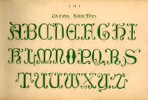 Siglo XII. Biblioteca Bodleiana, 1862 de Unbekannt