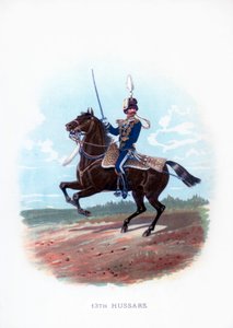 13º Húsares, 1889 de Unbekannt