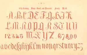 Siglo XVI. Grandes, pequeños y números. Francés. MS., 1862 de Unbekannt