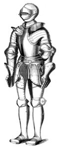 Armadura del siglo XVI, 1849 de Unbekannt