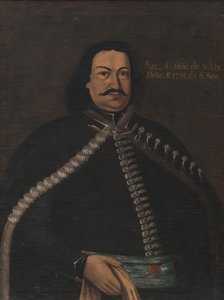 Retrato de N. Kubínyi del siglo XVIII