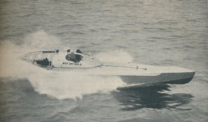 1936 el barco de un solo motor más rápido del mundo Miss Britain III, 1936 de Unbekannt