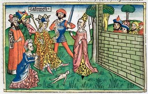 1 Reyes 3:16-28: el juicio de Salomón de Unbekannt