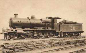 2.6.0. Locomotora de tráfico mixto No. B343, principios del siglo XX