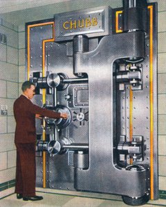 Puerta del tesoro de 30 toneladas, 1938 de Unbekannt