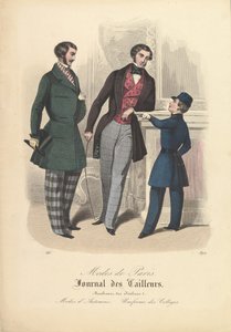 892 de Modas de París, Journal des Tailleurs, 1848 de Unbekannt