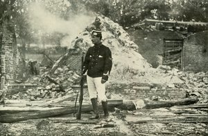 Un puesto avanzado belga, 1919 de Unbekannt
