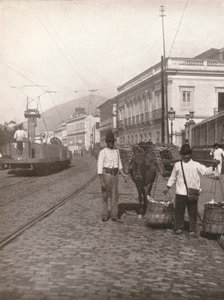Una escena de la calle Botafogo, Río, 1914