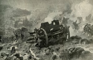 Un brillante ataque francés a la posición alemana en Argonne de Unbekannt