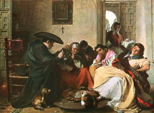 Una charla alrededor del brasero de Unbekannt