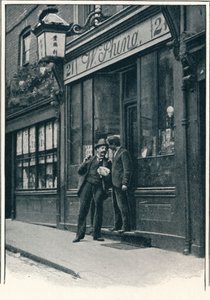 Una tienda china, Limehouse, Londres, c1900 1901 de Unbekannt