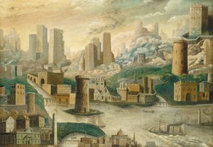 Una ciudad de fantasía, mediados del siglo XIX