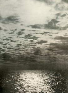 Un efecto de nube antes de que el mar se congelara, c. 1908, 1909 de Unbekannt