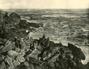 Una escena costera en Warrnambool, 1901 de Unbekannt