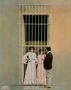 Un cortejo cubano, c. 1920 de Unbekannt