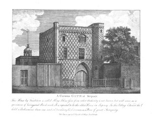 Una puerta curiosa en Stepney, 1791