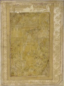 Un Darbar de Jahangir, principios del siglo XVII