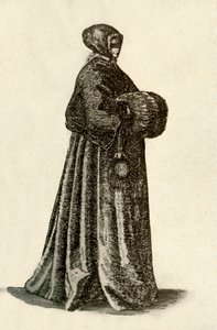 Una dama holandesa con vestido de exterior, 1640, 1937 de Unbekannt