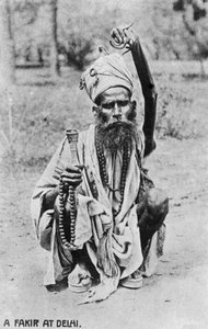 Un faquir en Delhi, siglo XX de Unbekannt