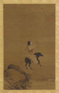 Una inmortal femenina en un animal porcino, 1368-1644 de Unbekannt