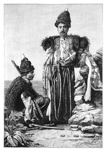 Un caballero kurdo, 1895 de Unbekannt