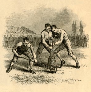 Una animada melé, 1881 de Unbekannt