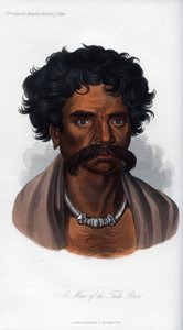 Un hombre de la raza Tuda, 1848 de Unbekannt
