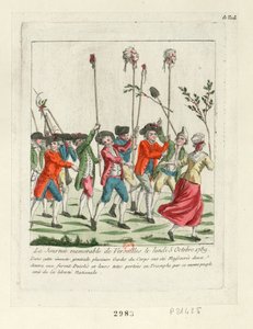 Un Día Memorable en Versalles, 1789 de Unbekannt